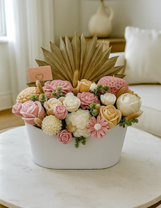 XL BOUQUET WITH PALM LEAF