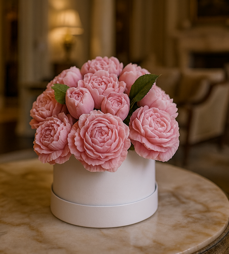 PEONY CANDLE BOUQUET