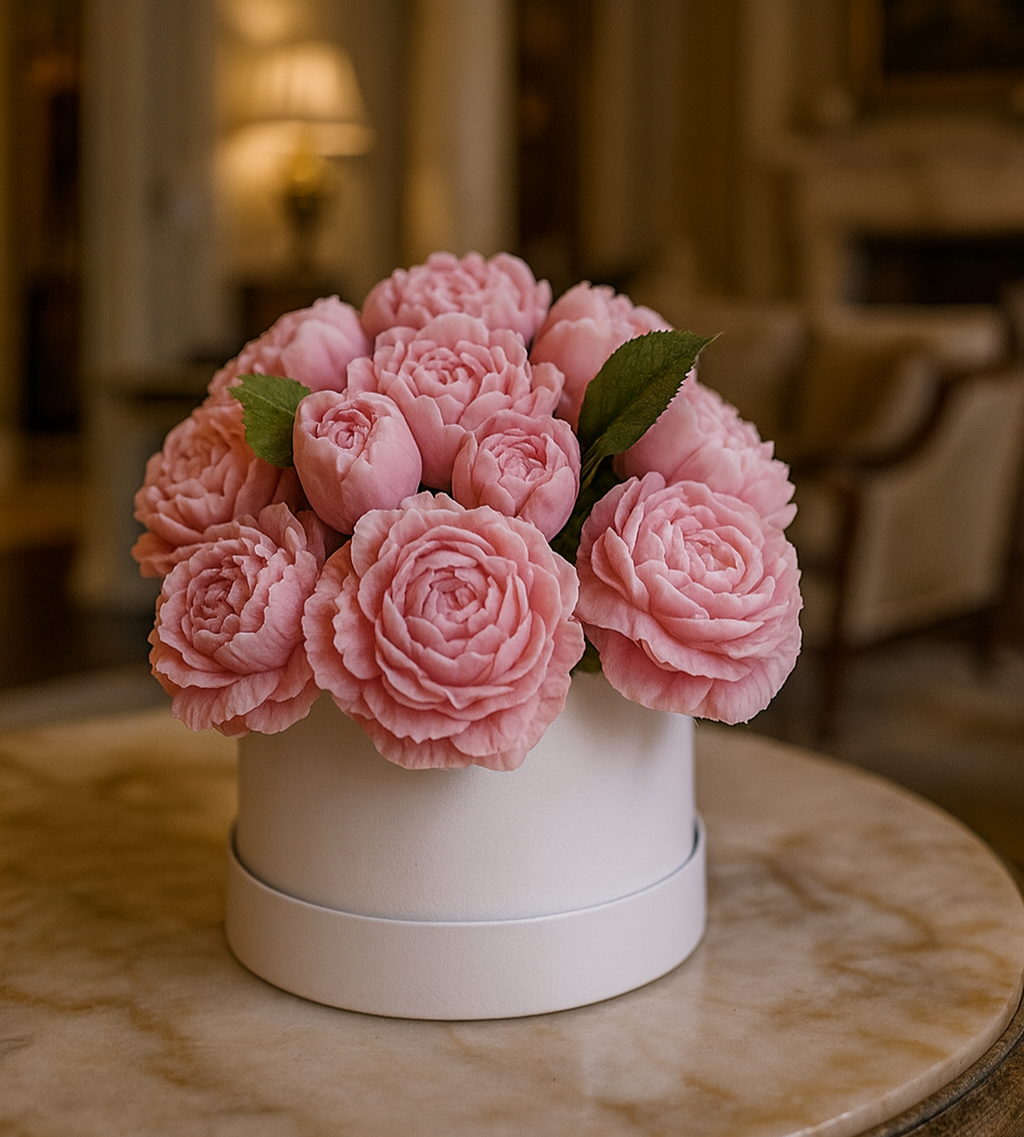 PEONY CANDLE BOUQUET