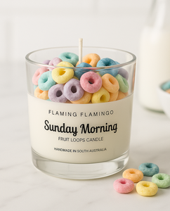 SUNDAY MORNING FRUIT LOOPS CANDLE