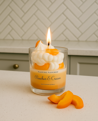 PEACHES AND CREAM CANDLE