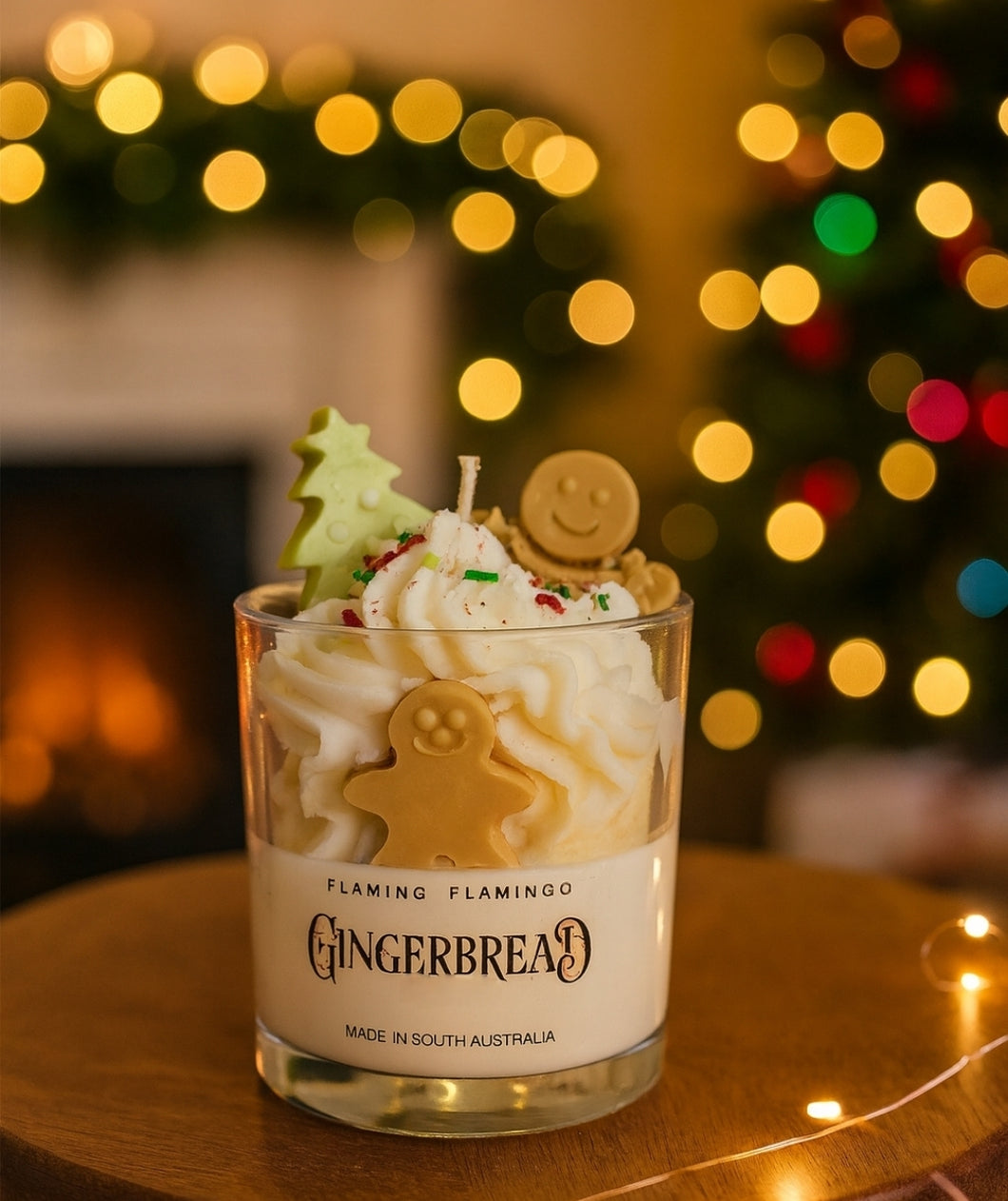 GINGERBREAD CANDLE