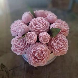 PEONY CANDLE BOUQUET