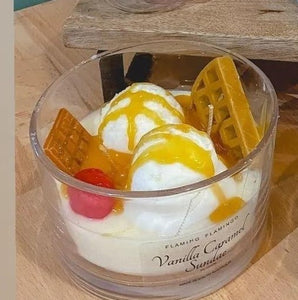VANILLA CARAMEL SUNDAY CANDLE
