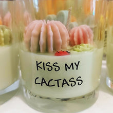 CACTUS CANDLES WITH QUOTES