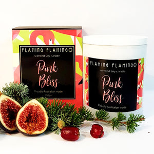 PINK BLISS  - Fig Forest - flaming flamingo 