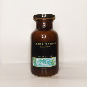 ISLAND LIFE coconut cream & black raspberry D.E - flaming flamingo 