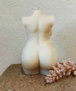 Miss Curvalicious body candle - flaming flamingo 